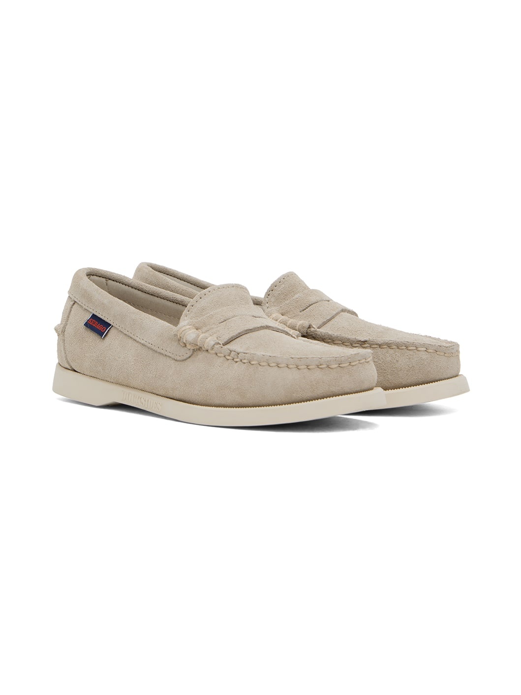 Taupe Dan Boat Flesh Out Loafers - 4