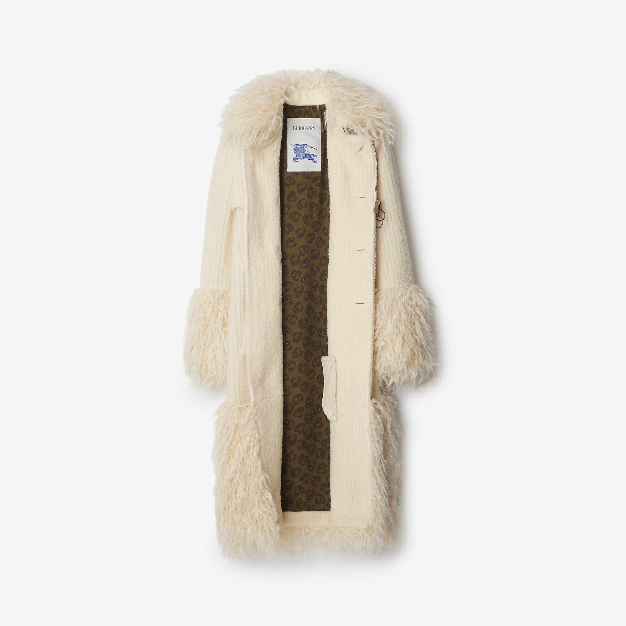 Long Corduroy Trench Coat - 5
