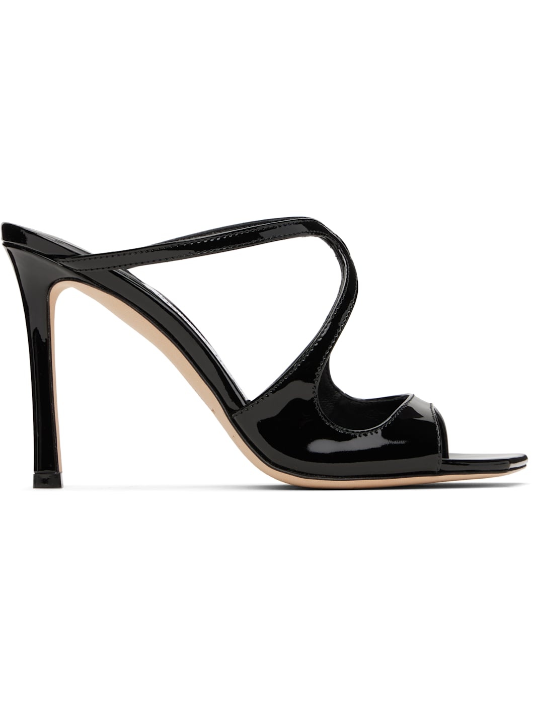 Black Anise 95 Heeled Sandals - 1