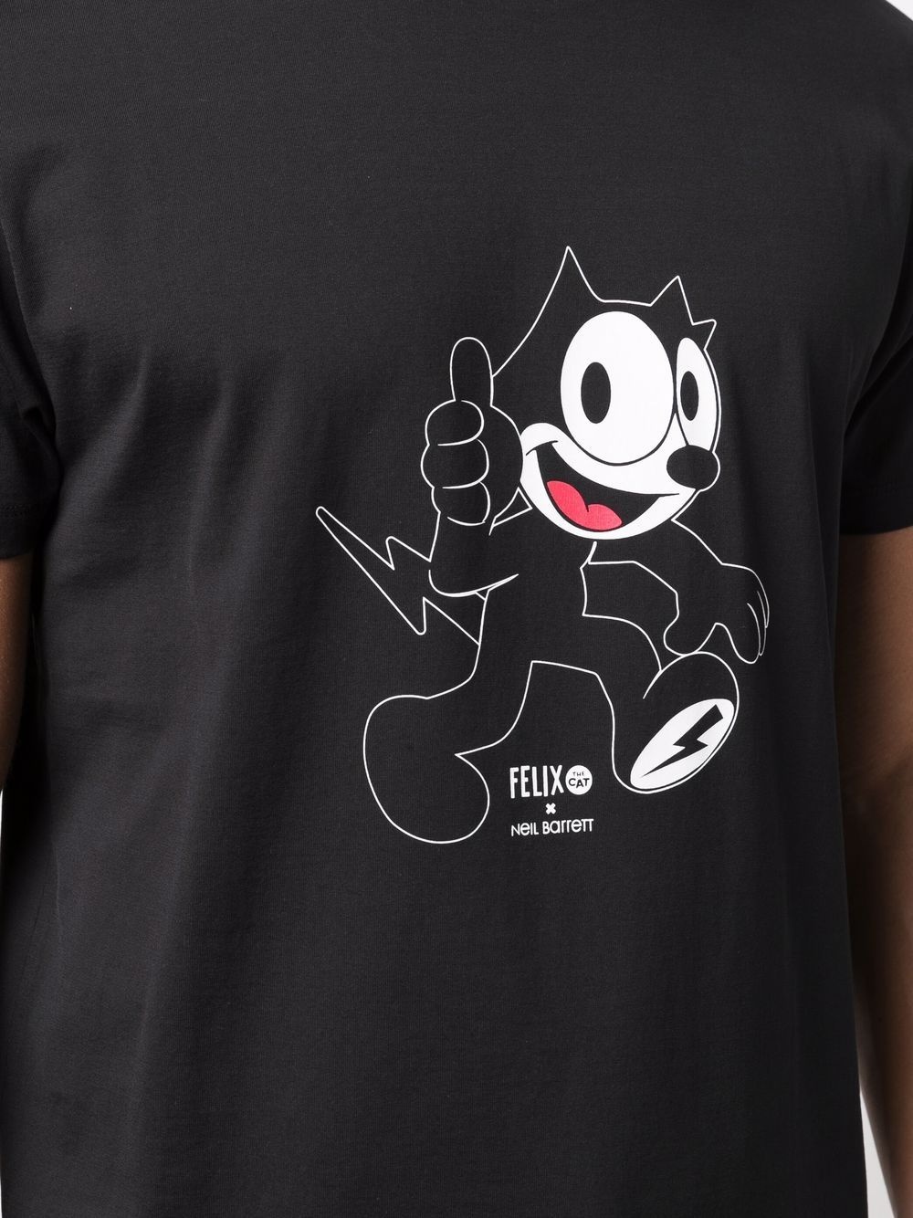 x Felix the Cat motif-print T-shirt - 5