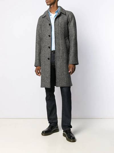 Sandro plain button shirt outlook