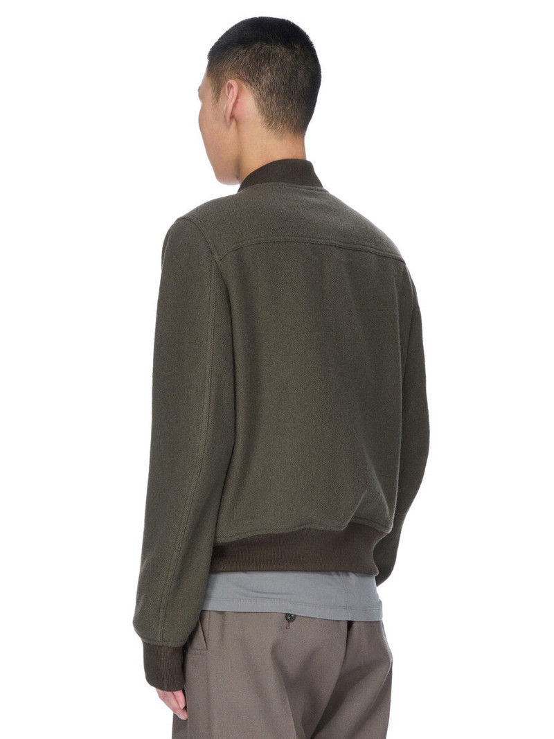 Bauhaus Virgin Wool-Felt Jacket Green 3