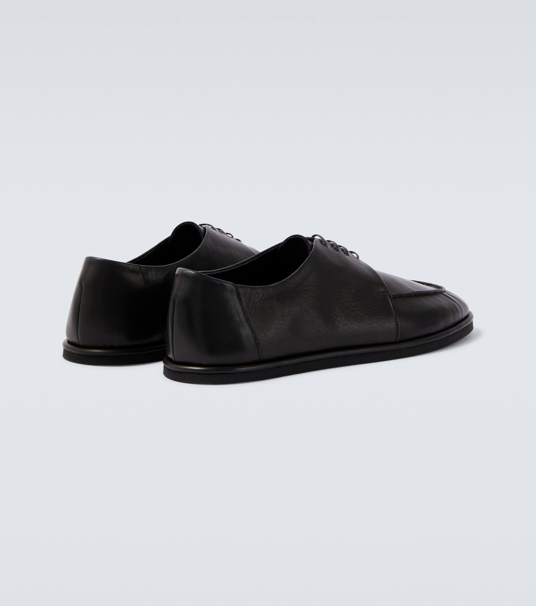 Leather lace-up shoes - 6