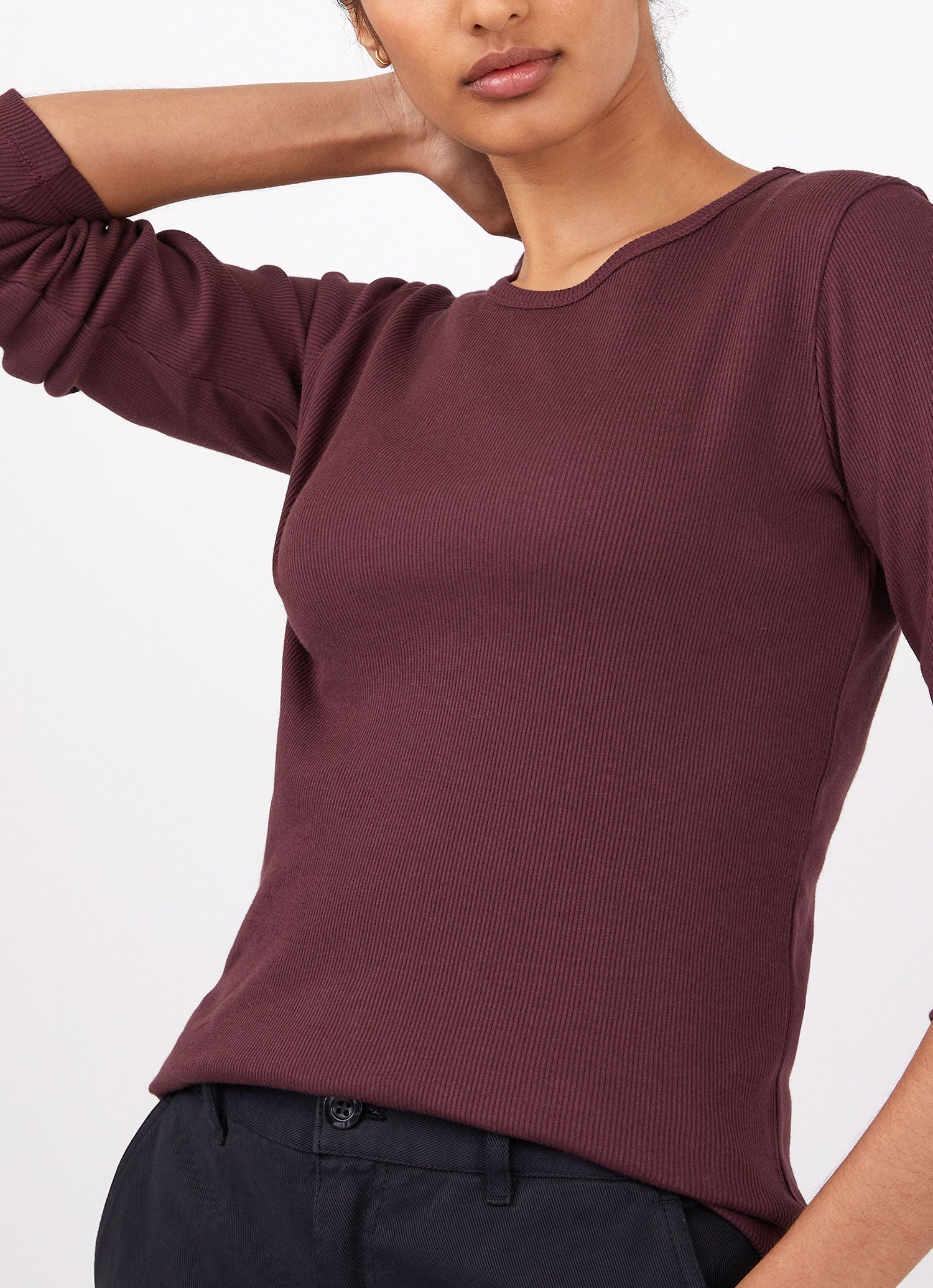 Rib T‑shirt - 1