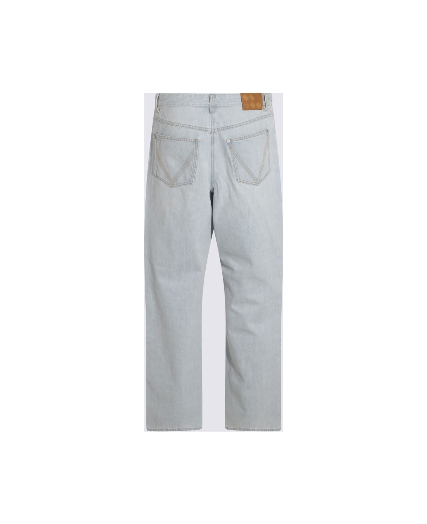 Light Blue Cotton Pants - 2