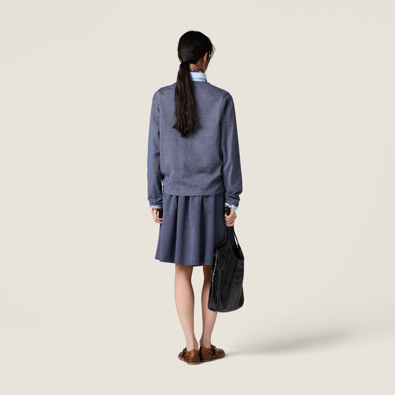 Jacquard jersey skirt 3