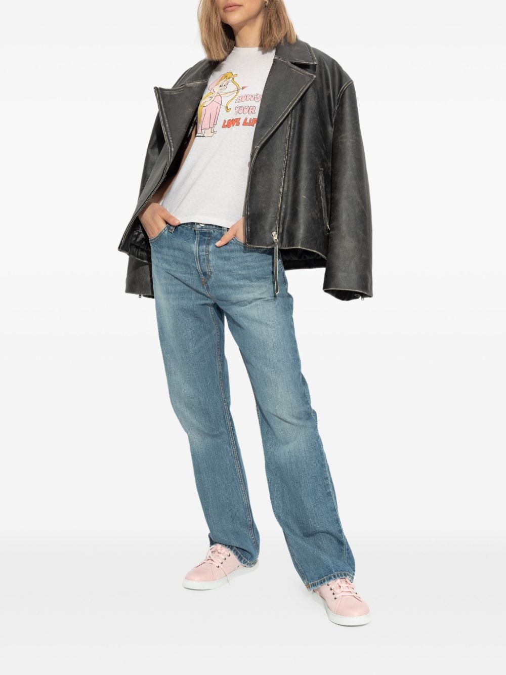 straight-leg jeans - 2