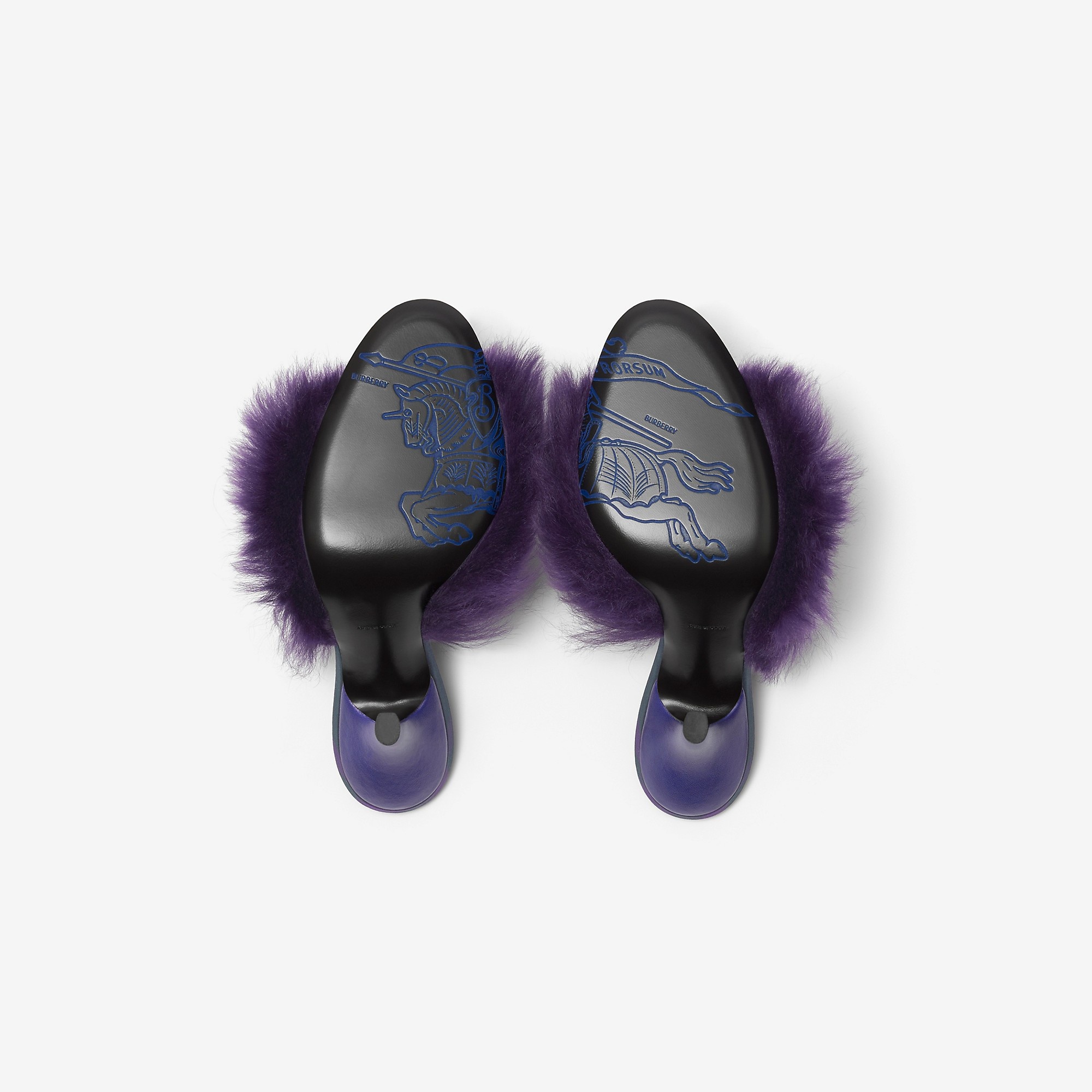 Shearling Minnie Mules - 6