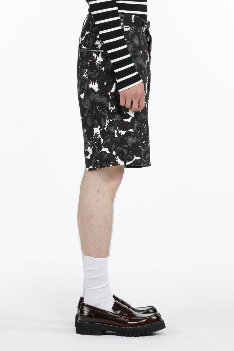 FLORAL-PRINT WIDE-LEG SHORTS 3