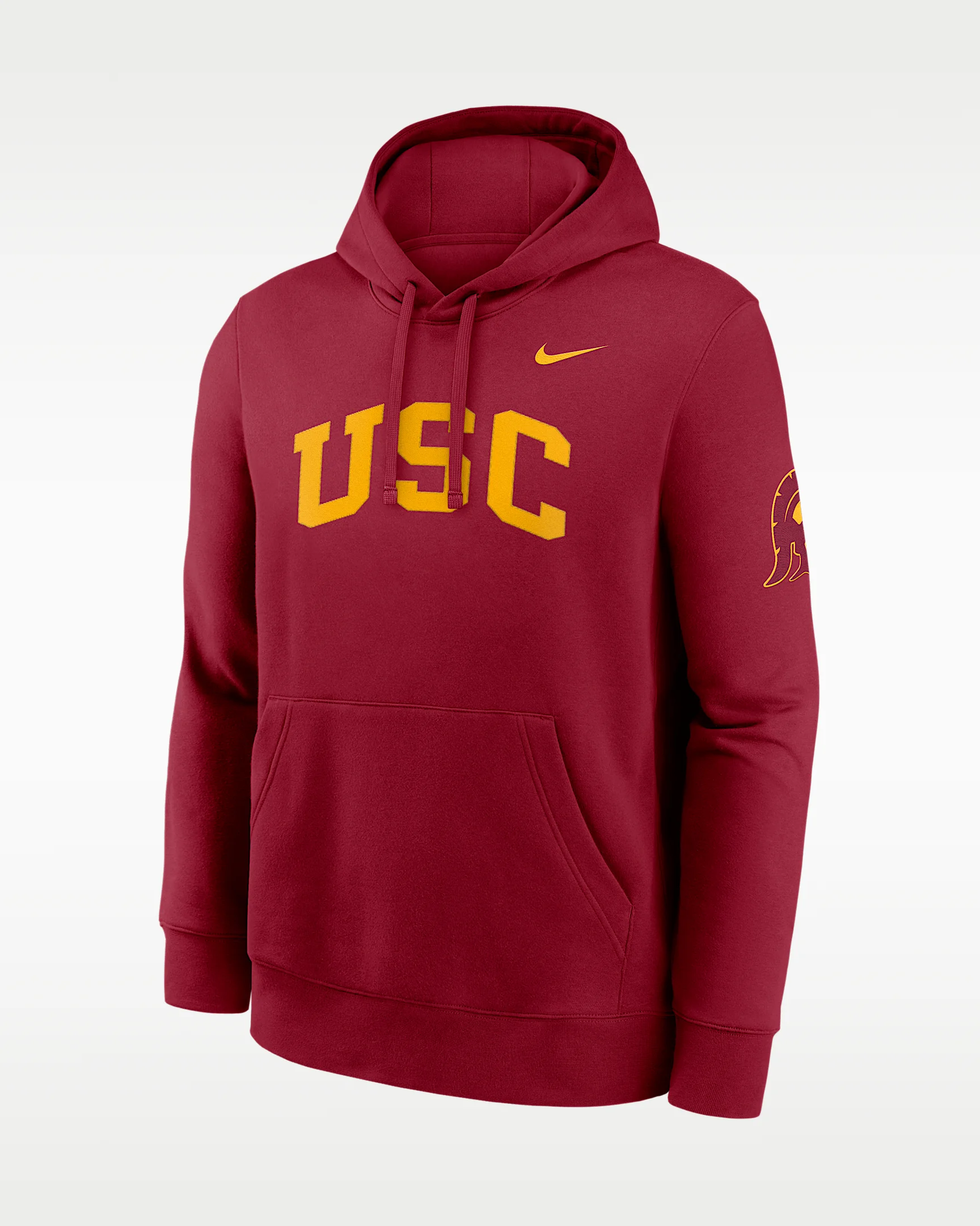 USC Sideline Club Men's Nike College Pullover Hoodie - 1