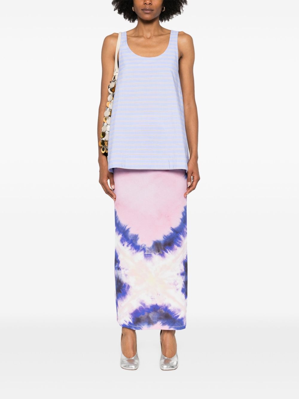 tie-dye maxi skirt - 2