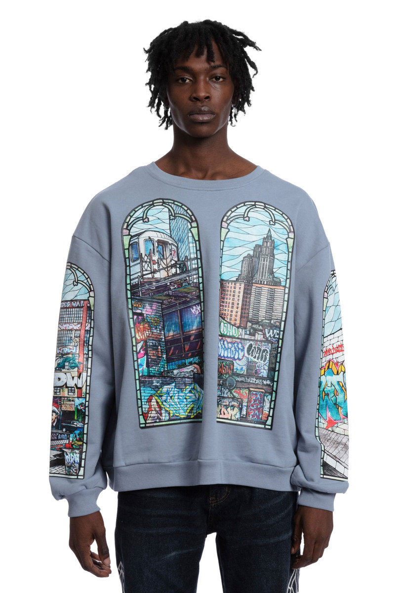 POLITICS AS USUAL CREWNECK SWEATSHIRT 3