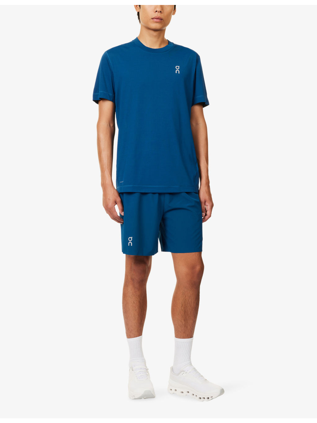 Train-T Logo-Print Woven T-Shirt - 2