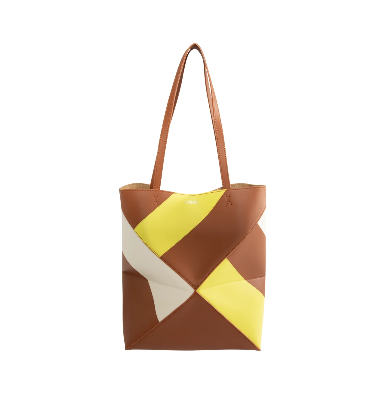 MEDIUM PUZZLE FOLD TOTE BAG - 1