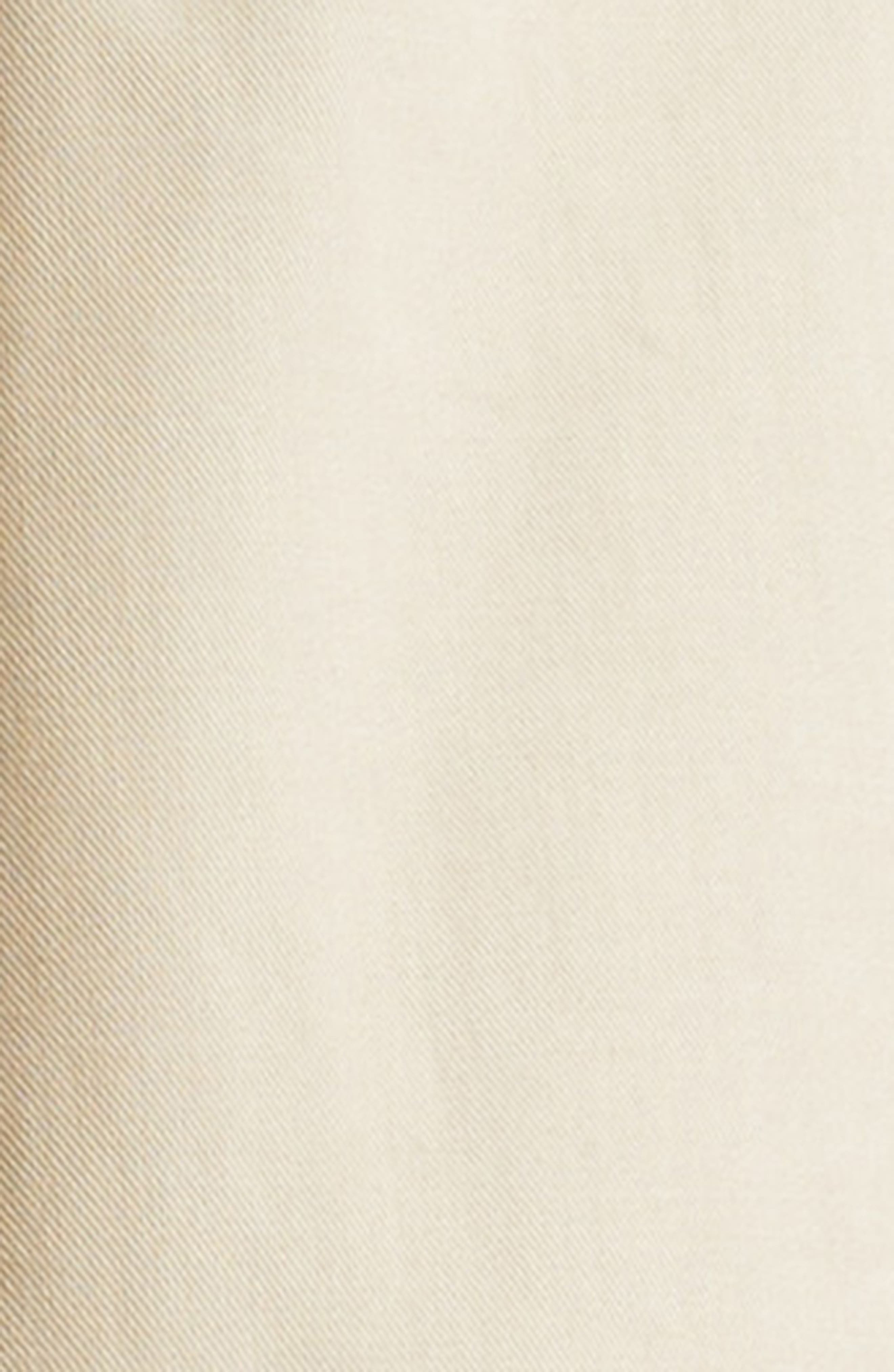 Balmain Belted Cotton Gabardine Miniskirt in 0Fk Beige at Nordstrom - 6