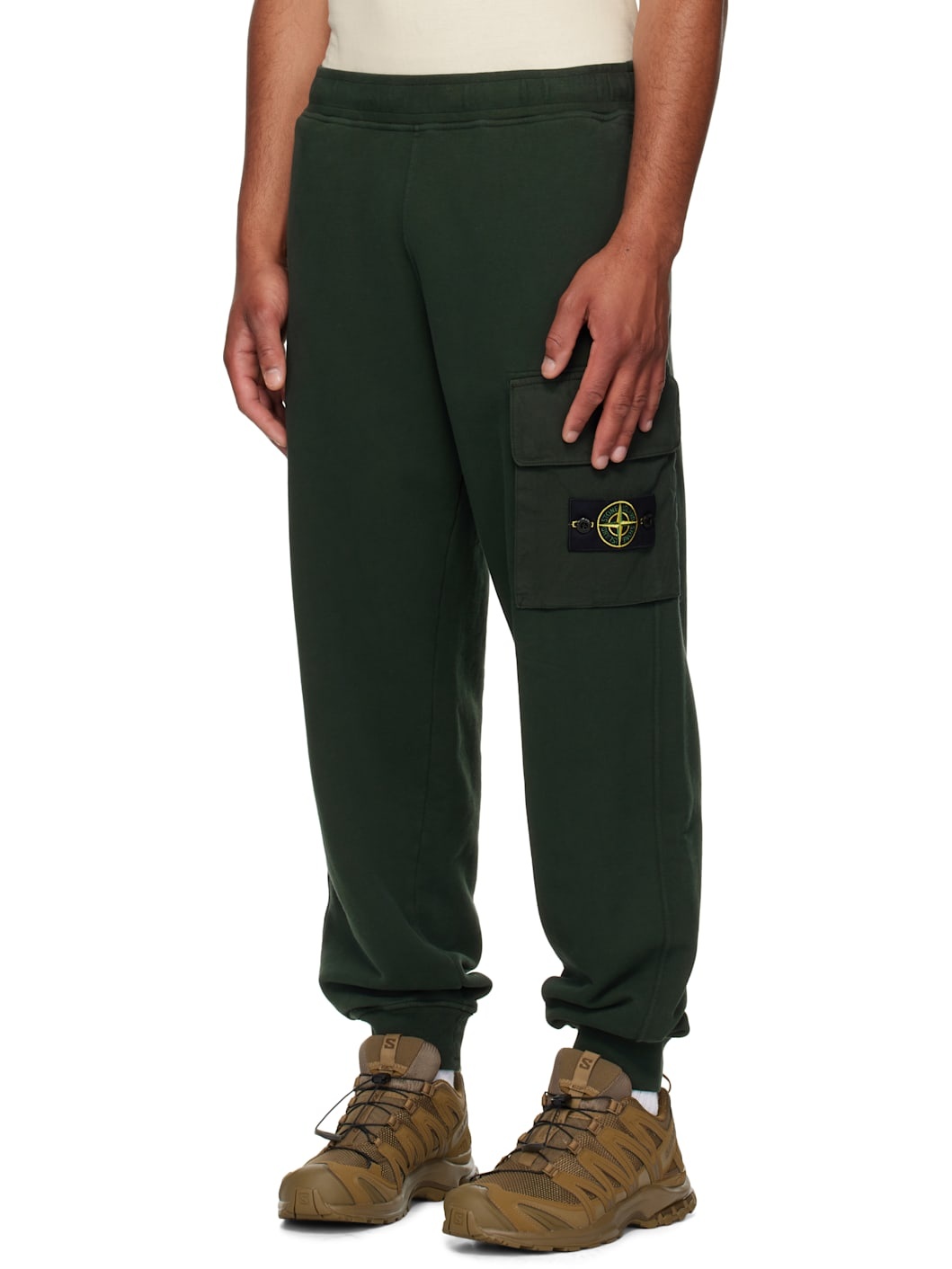 Green 6200003 Brushed Organic Cotton Fleece Sweatpants - 4