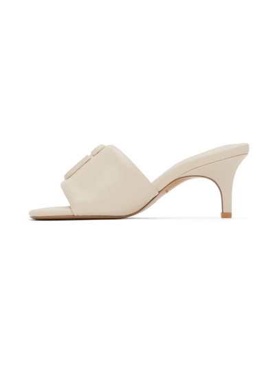 Marc Jacobs Off-White 'The Leather J Marc' Heeled Sandals outlook