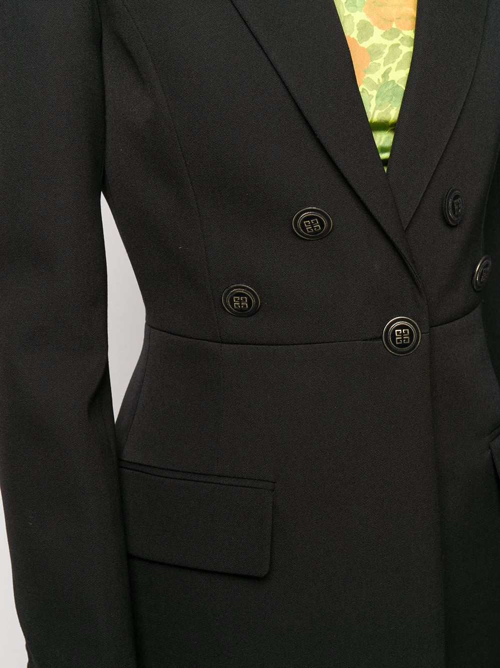 button detailed blazer jacket - 5