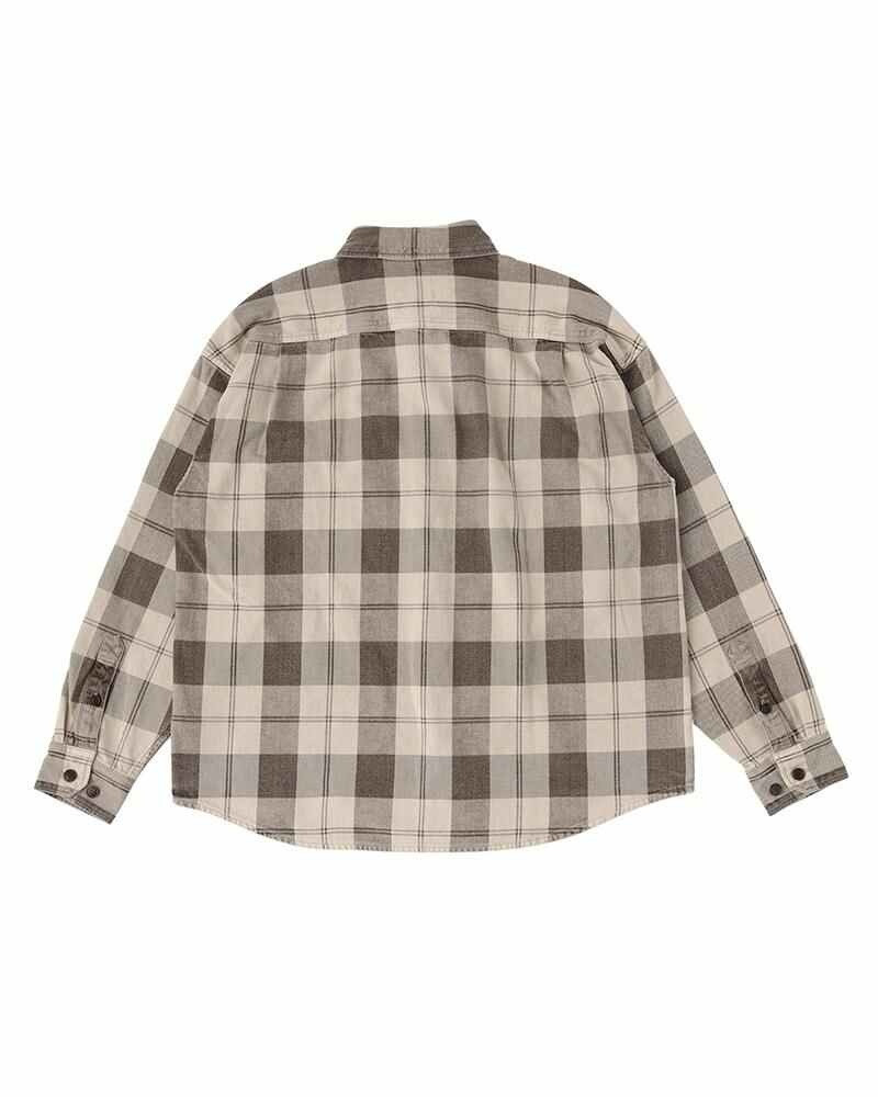 visvim LUMBER L/S (N.D.) DK.MUD outlook