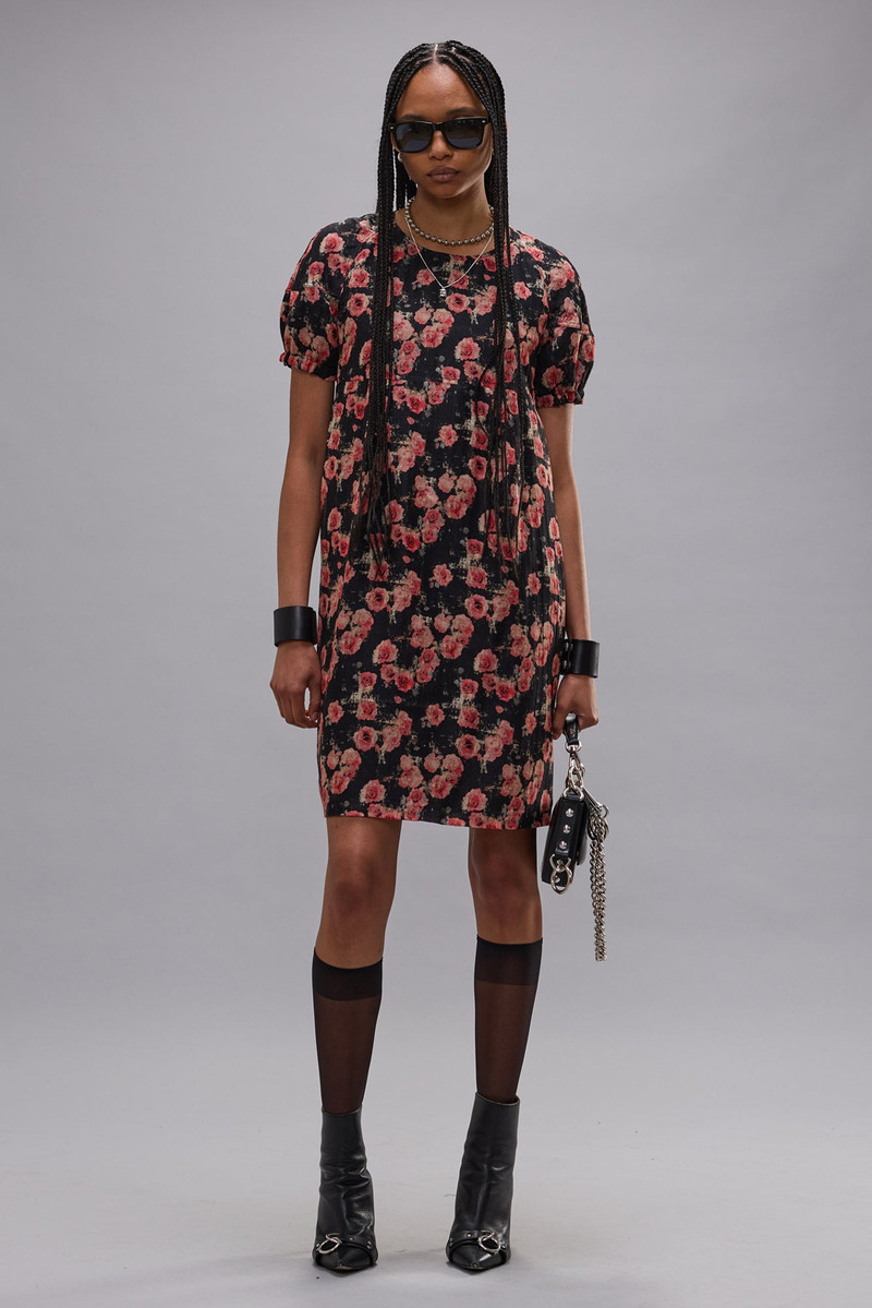 R13 RAGLAN SLEEVE BABYDOLL DRESS outlook