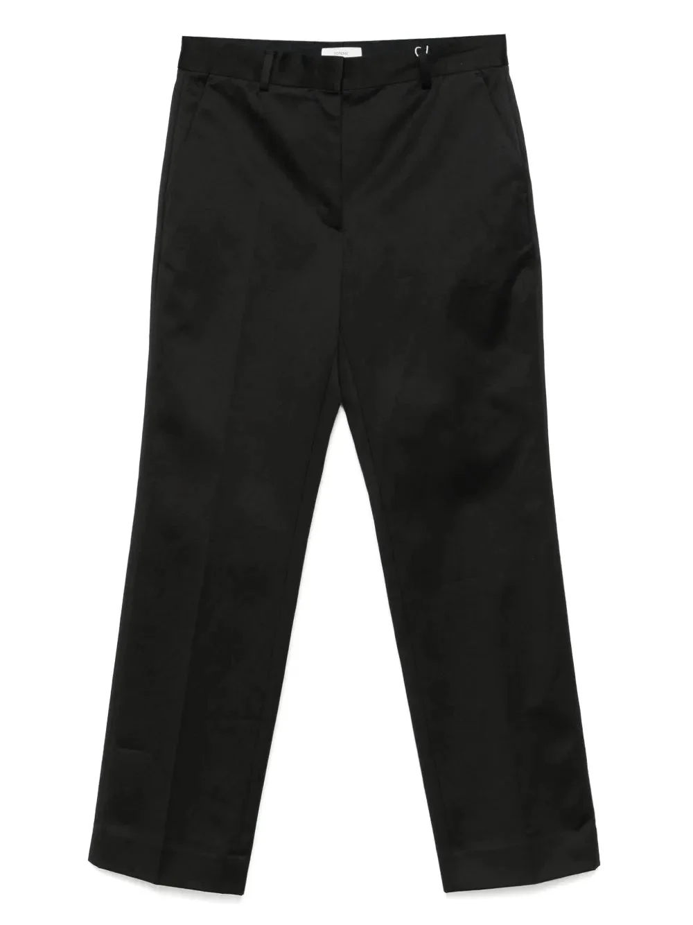 Tailored Chinos in Black - 1