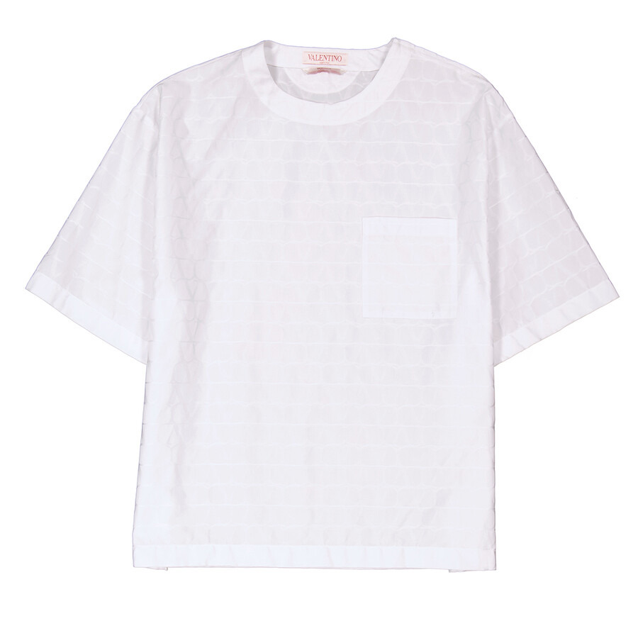 Valentino Garavani Toile Iconographe Crewneck Short-Sleeved T-Shirt - 5