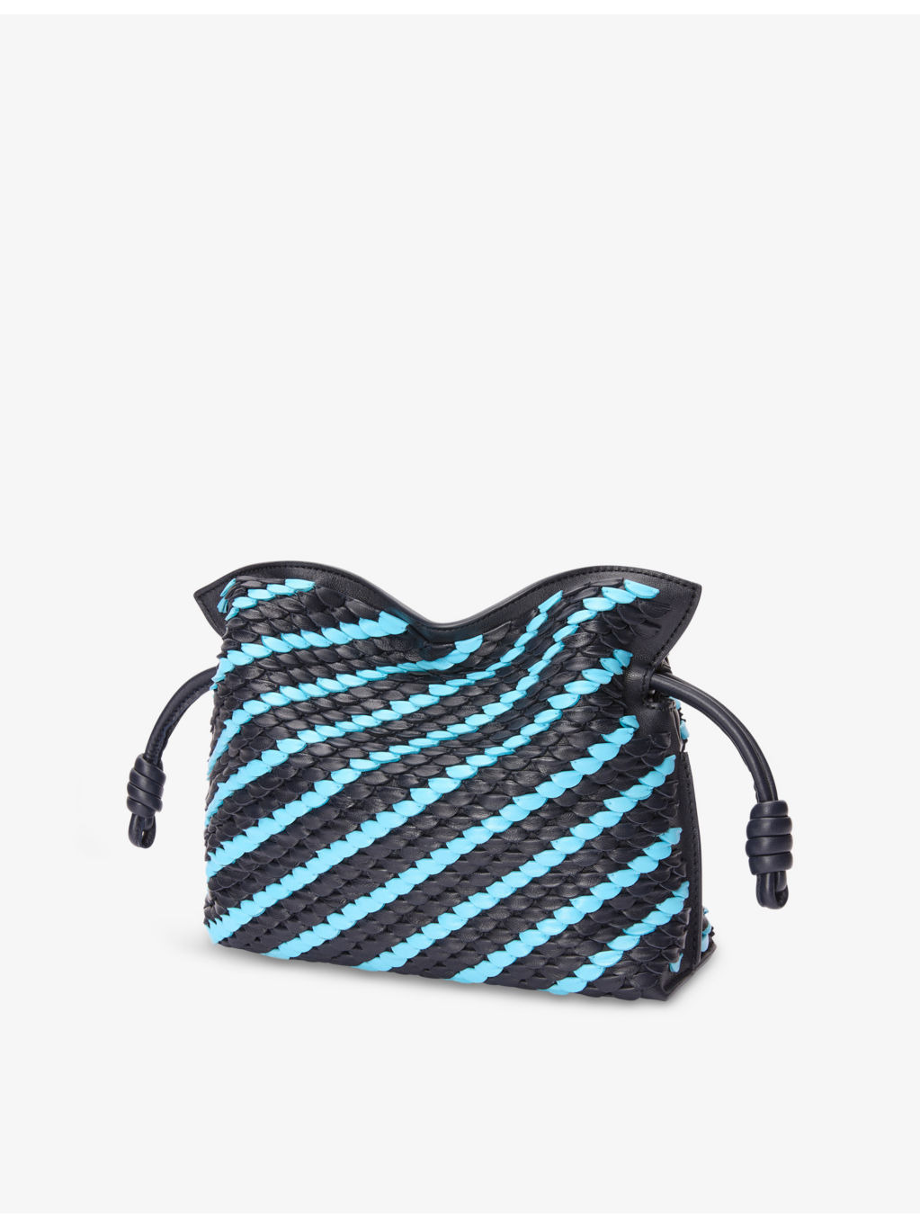 Flamenco Mini Leather Clutch Bag - 4