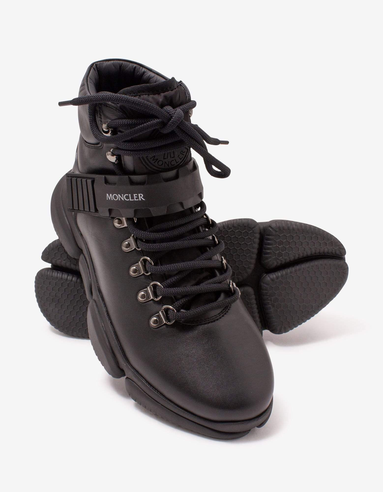 Moncler Black Bubble Boots - 6