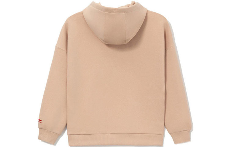 Li-Ning (WMNS) Li-Ning Rijindoujin Embroidered Logo Hoodie 'Khaki' AWDS156-4 outlook