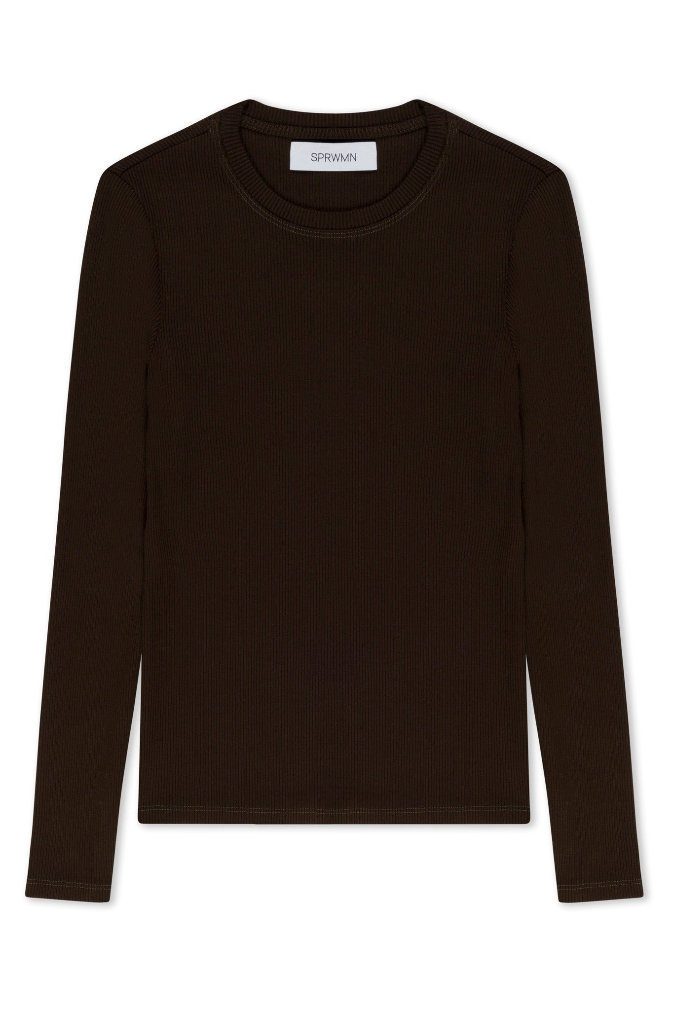 AMERICANO RIB LONG SLEEVE BABY TEE - 2