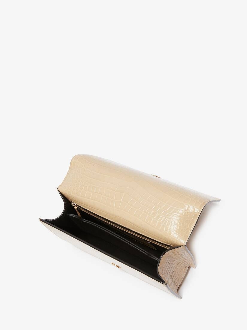 Jewelled Satchel in Sand - 4