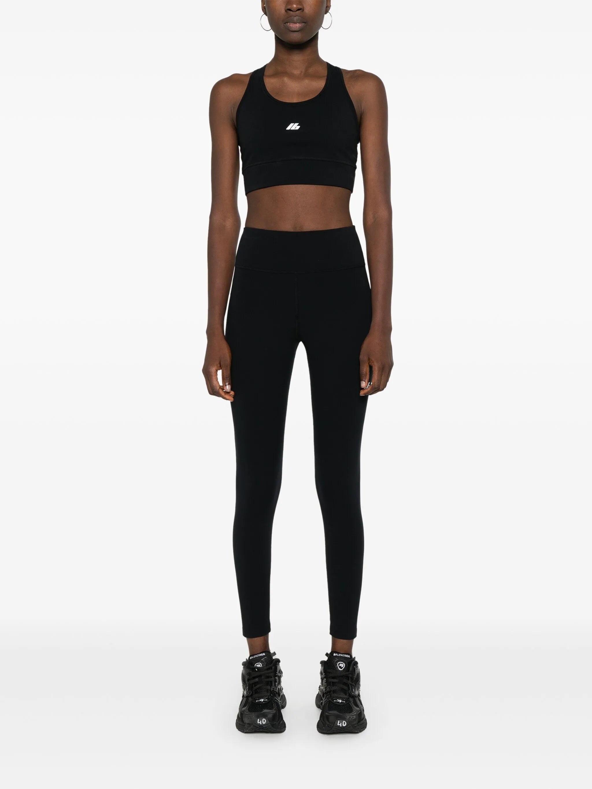 Reflective-logo Bra Top - 5