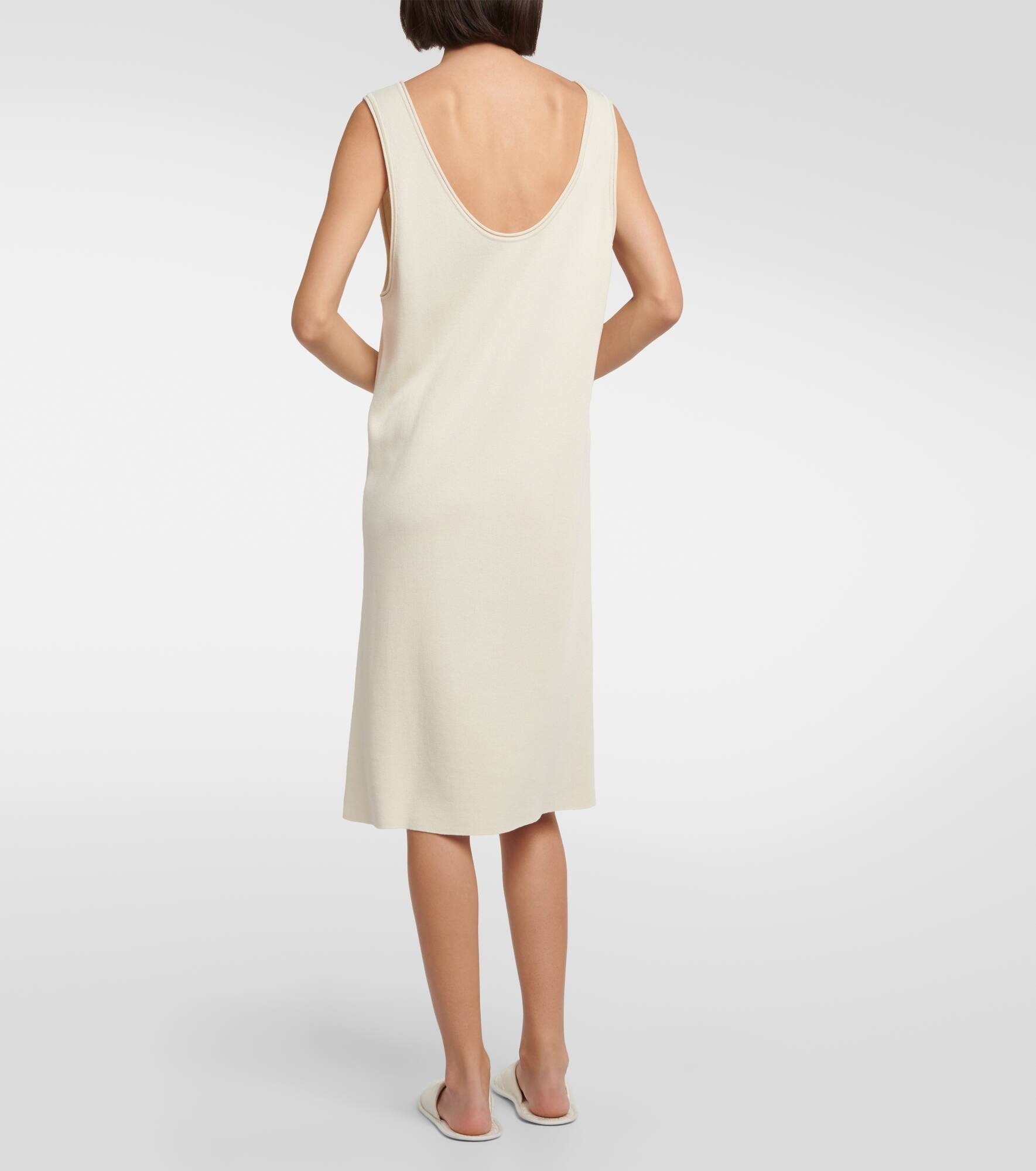 Garfield silk midi dress - 3