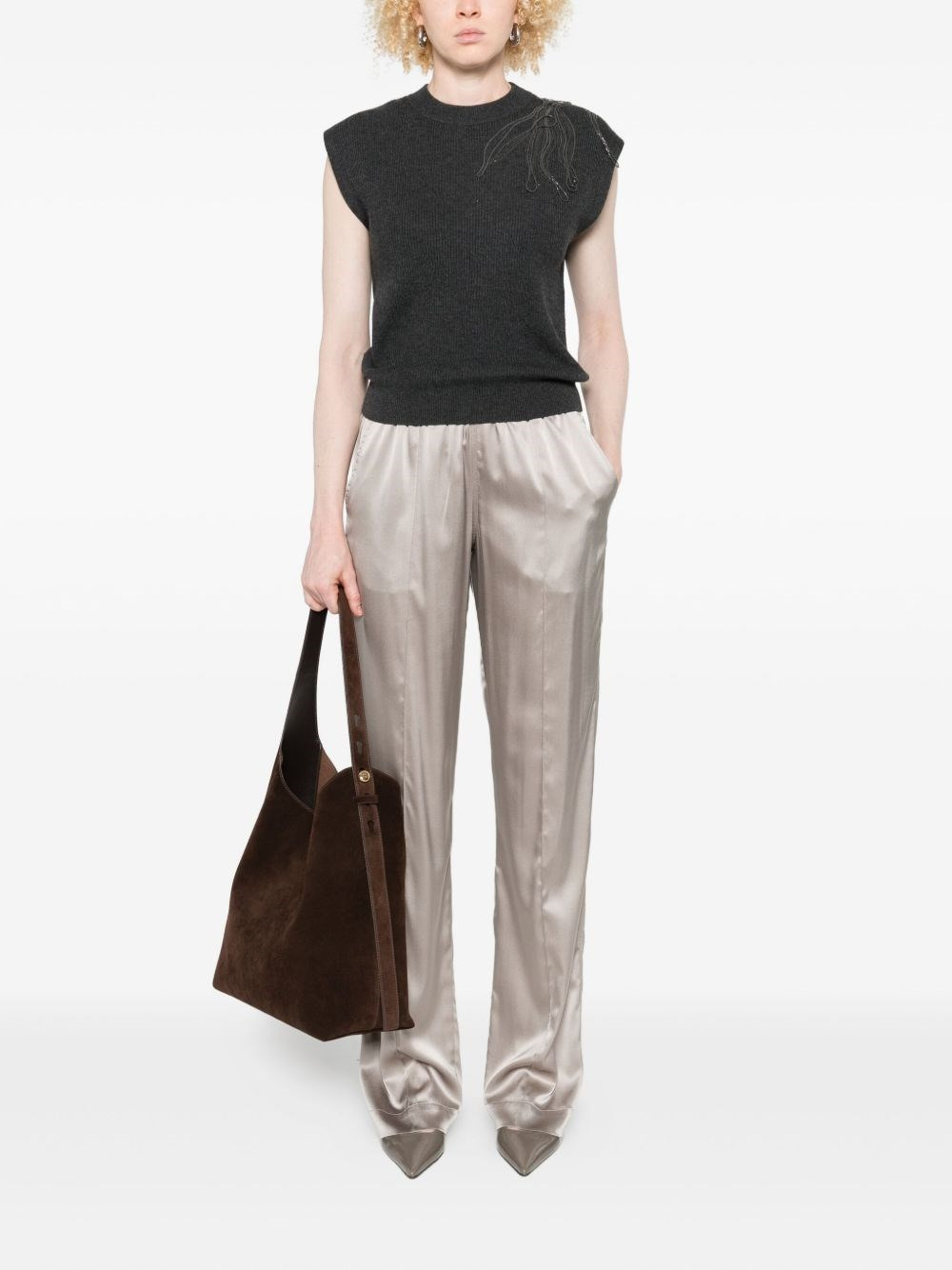 Cashmere tank top - 3