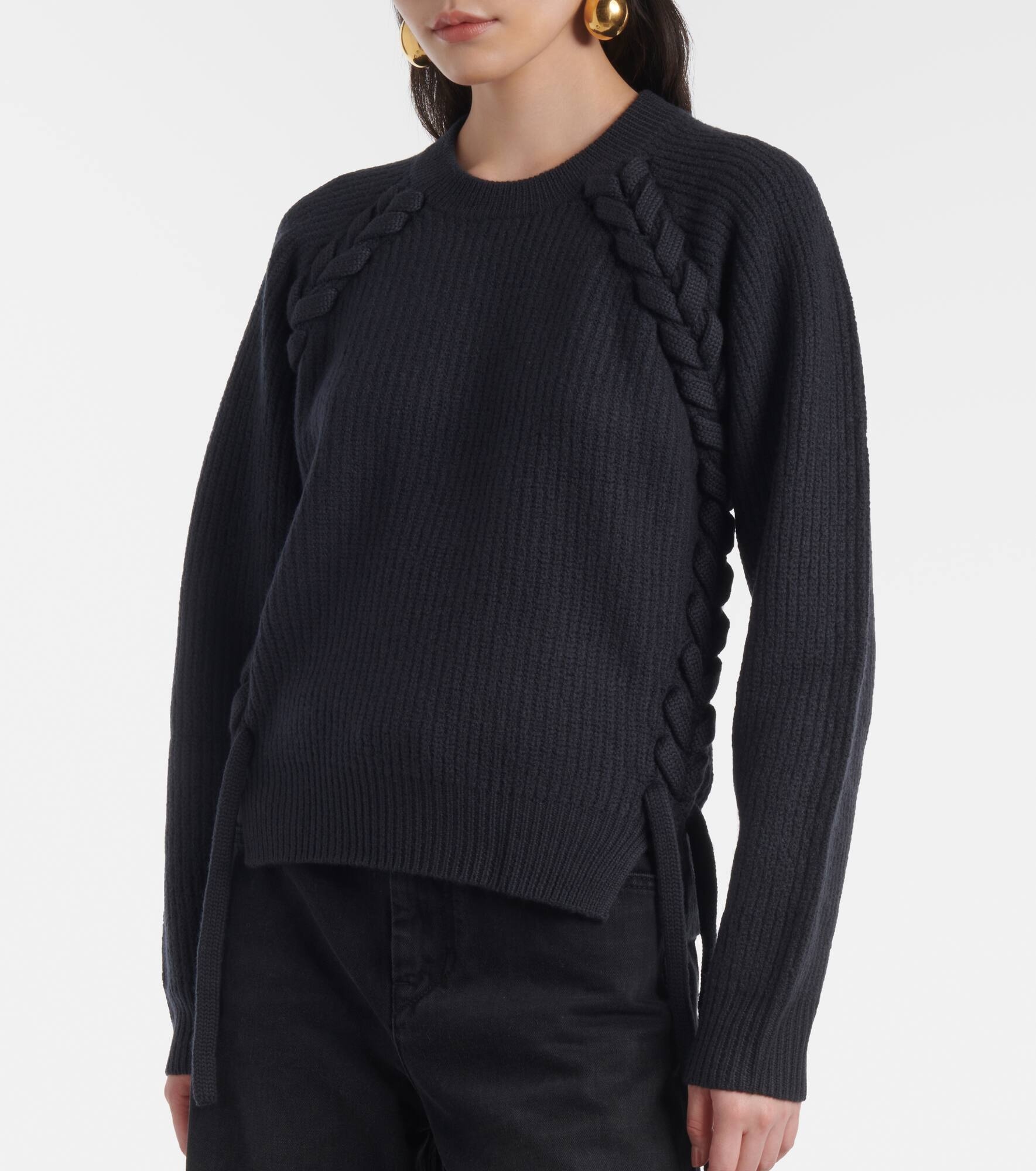Noelia braided wool sweater - 6