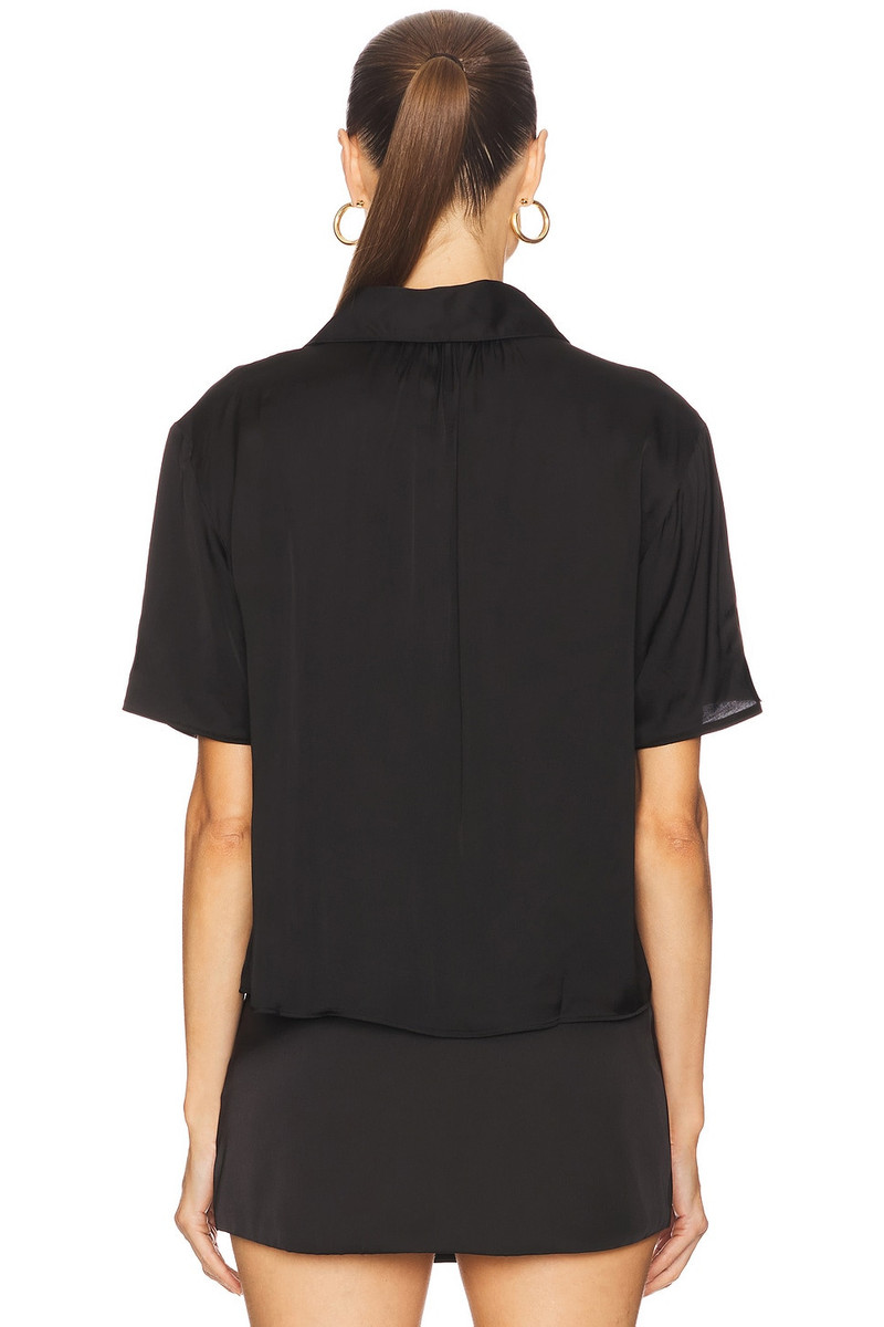 THE GREAT. Tavern Button Up outlook