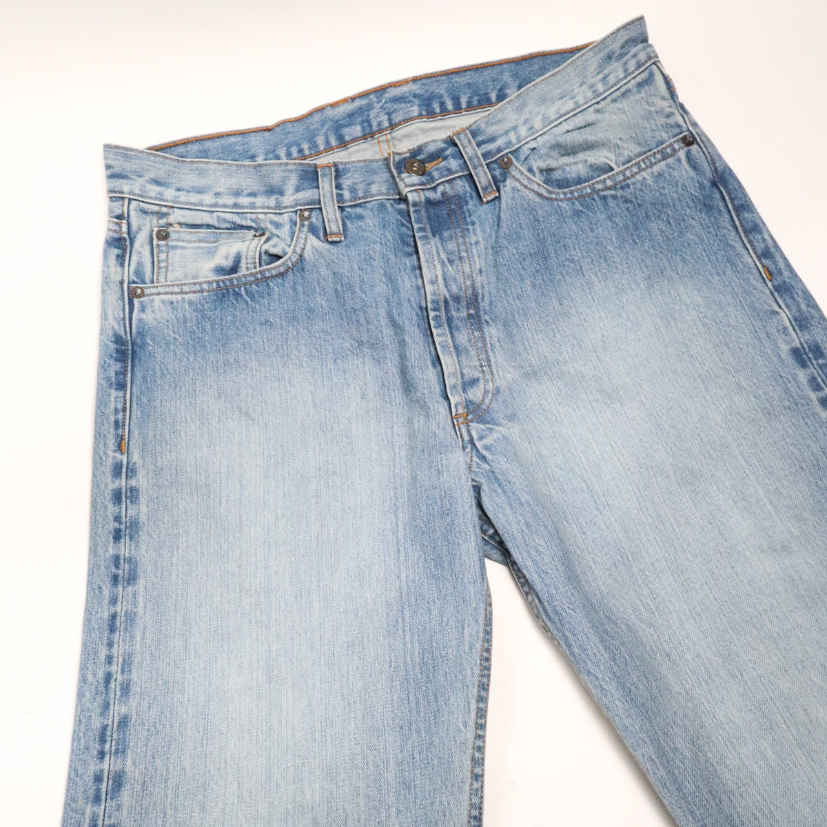 CS-100xv Classic Straight Indigo Selvedge Vintage Wash - 6