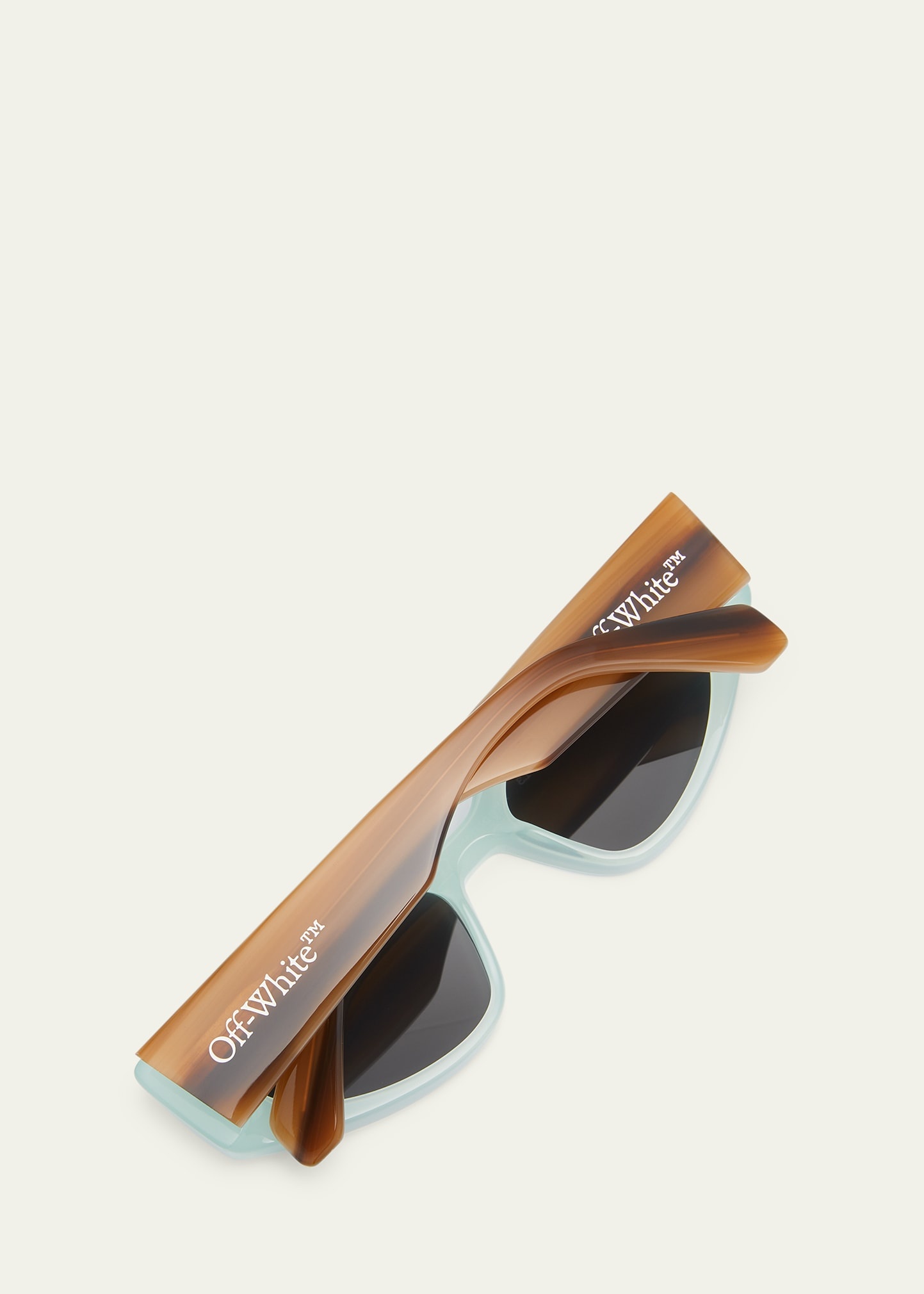 Memphis Beveled Acetate Cat-Eye Sunglasses - 5