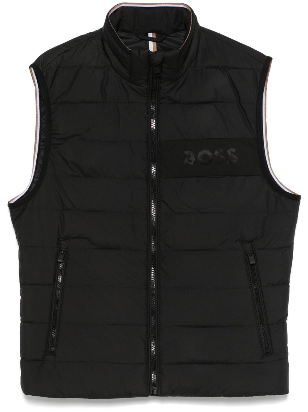 logo water-repllent gilet - 1