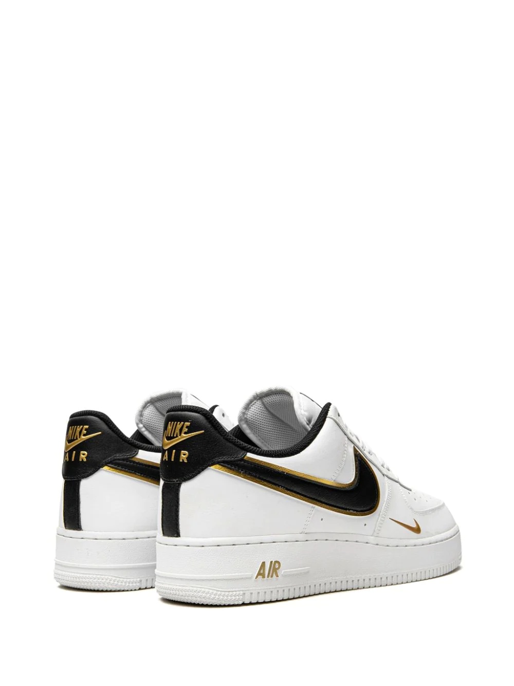 Air Force 1 '07 LV8 ''Double Swoosh - White/Black/Gold'' sneakers - 3