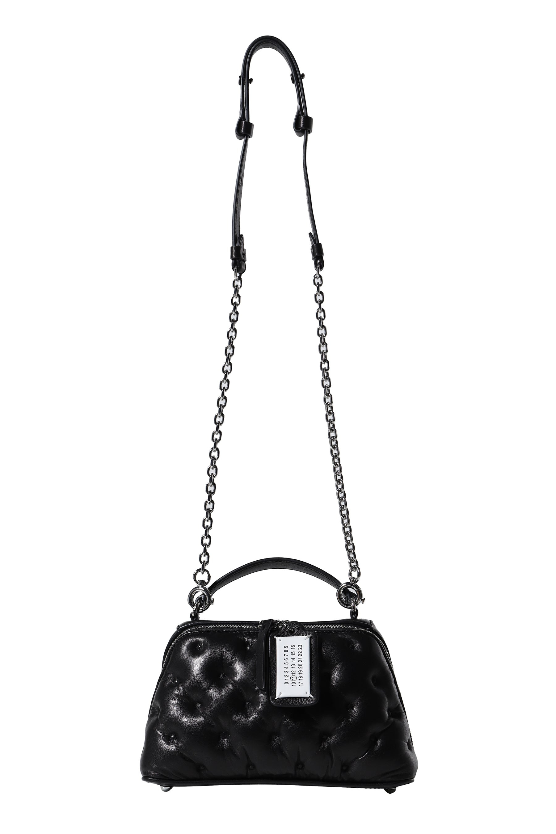 GLAM SLAM EMBROIDERY TRAPEZOID BAG / BLK - 3