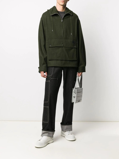 KENZO half-zip drawstring jacket outlook