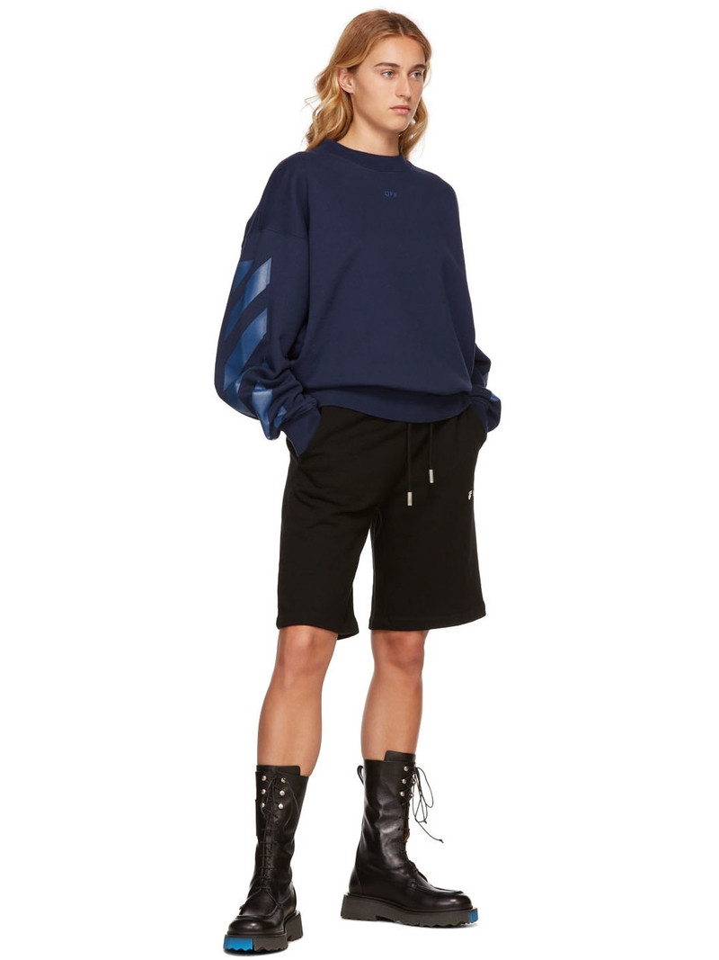 Off-White Black Sponge Combat Boot outlook