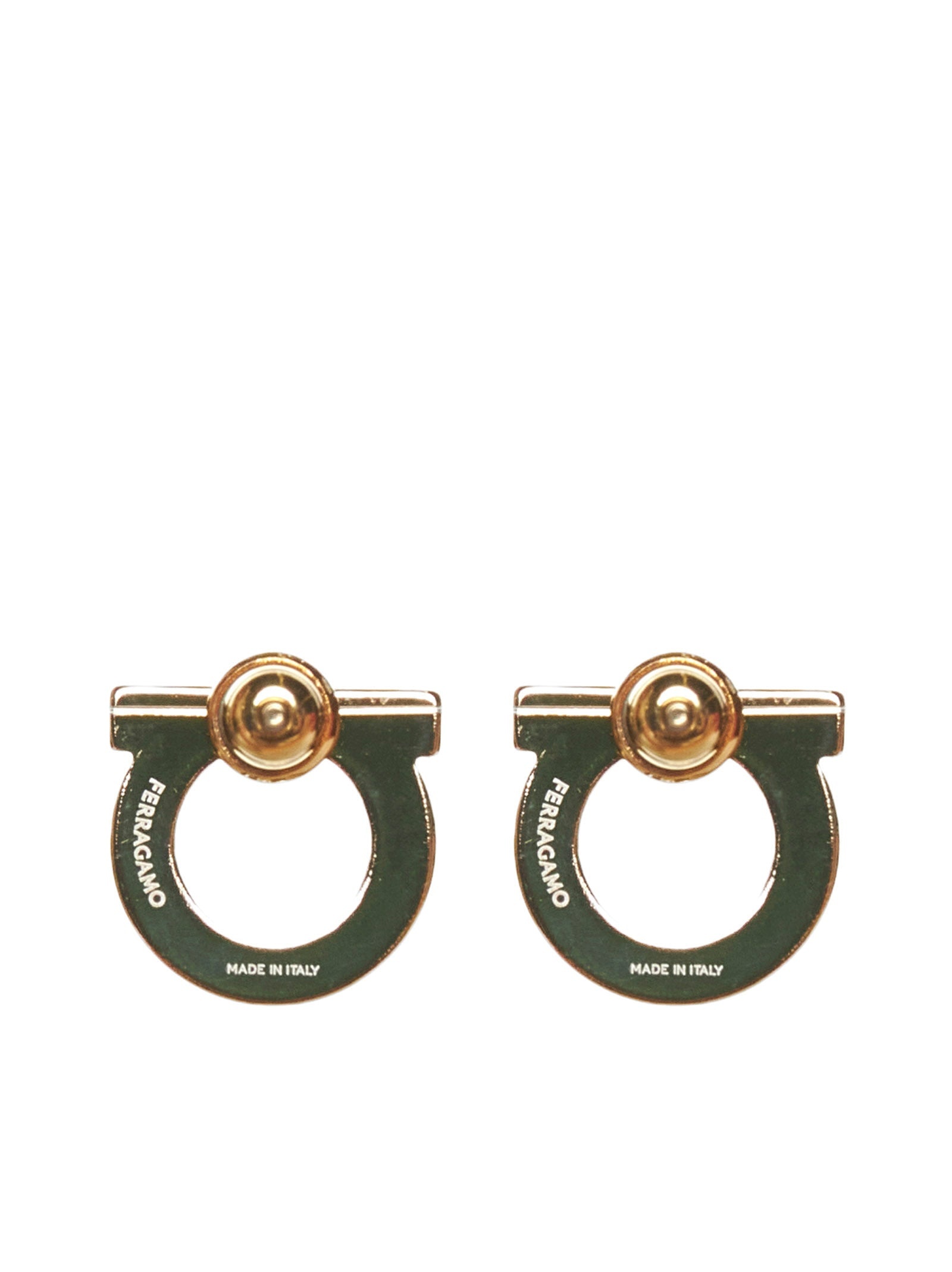Gancini earrings with pearls - 2