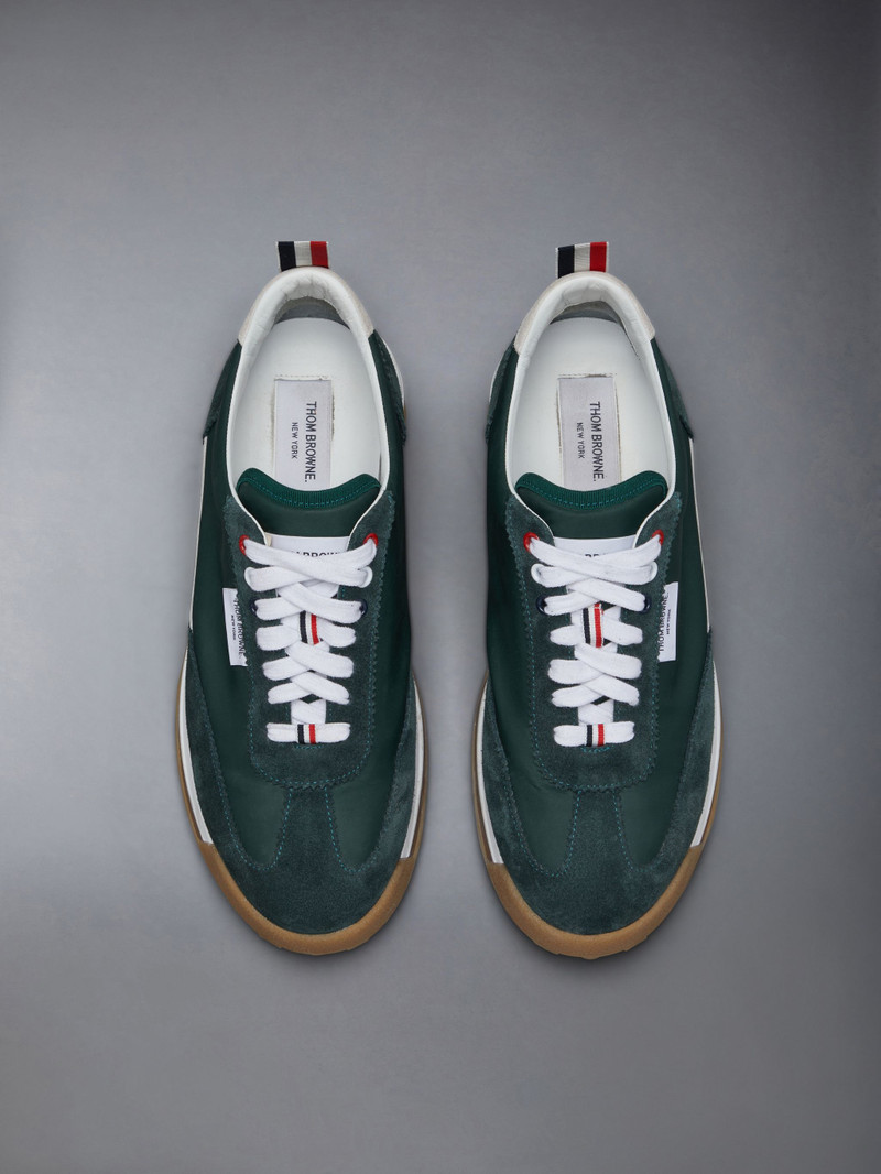 Calf Suede Clear Sole Tech Runner 5