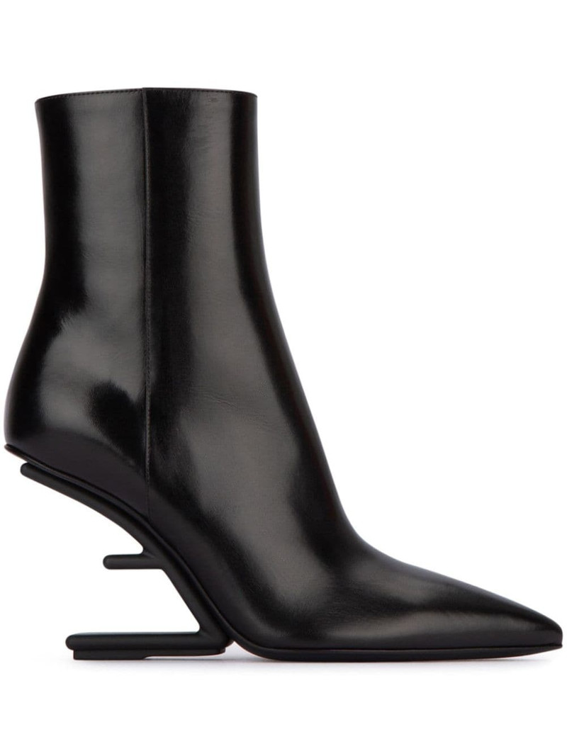 95mm sculpted-heel boots 1