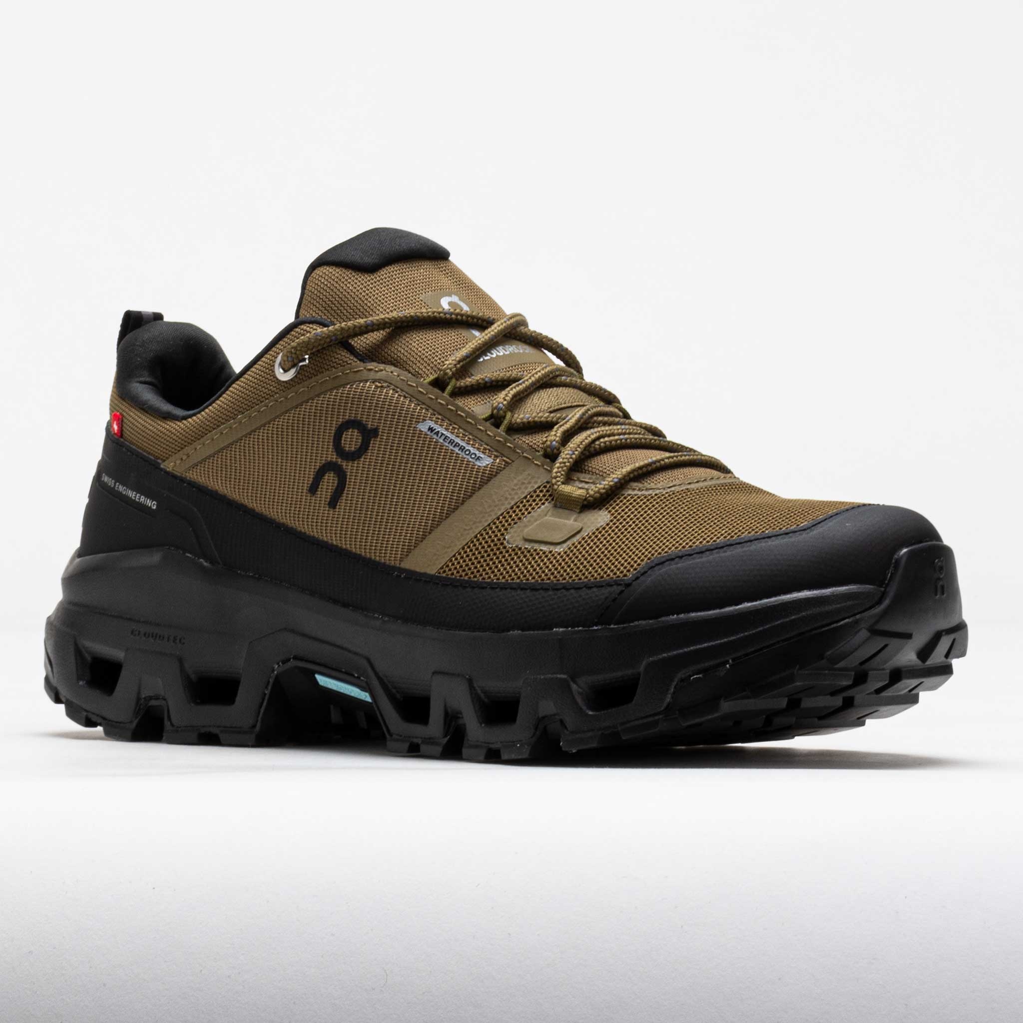 On Cloudrock Low Waterproof Men's Hunter/Black - 5