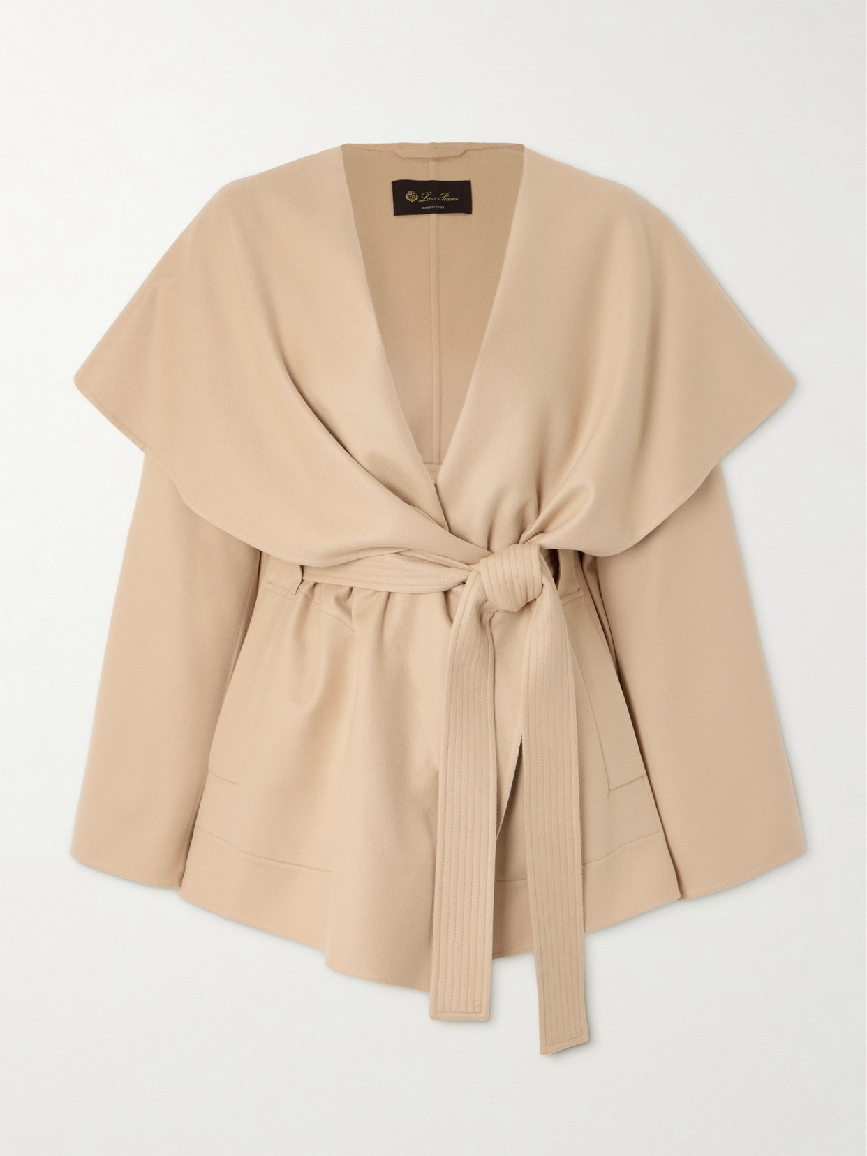 Belted Cashmere Cardigan - 1