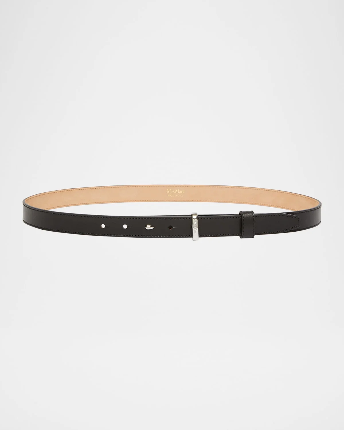 Belt Loop 25 Skinny Leather Belt - 1