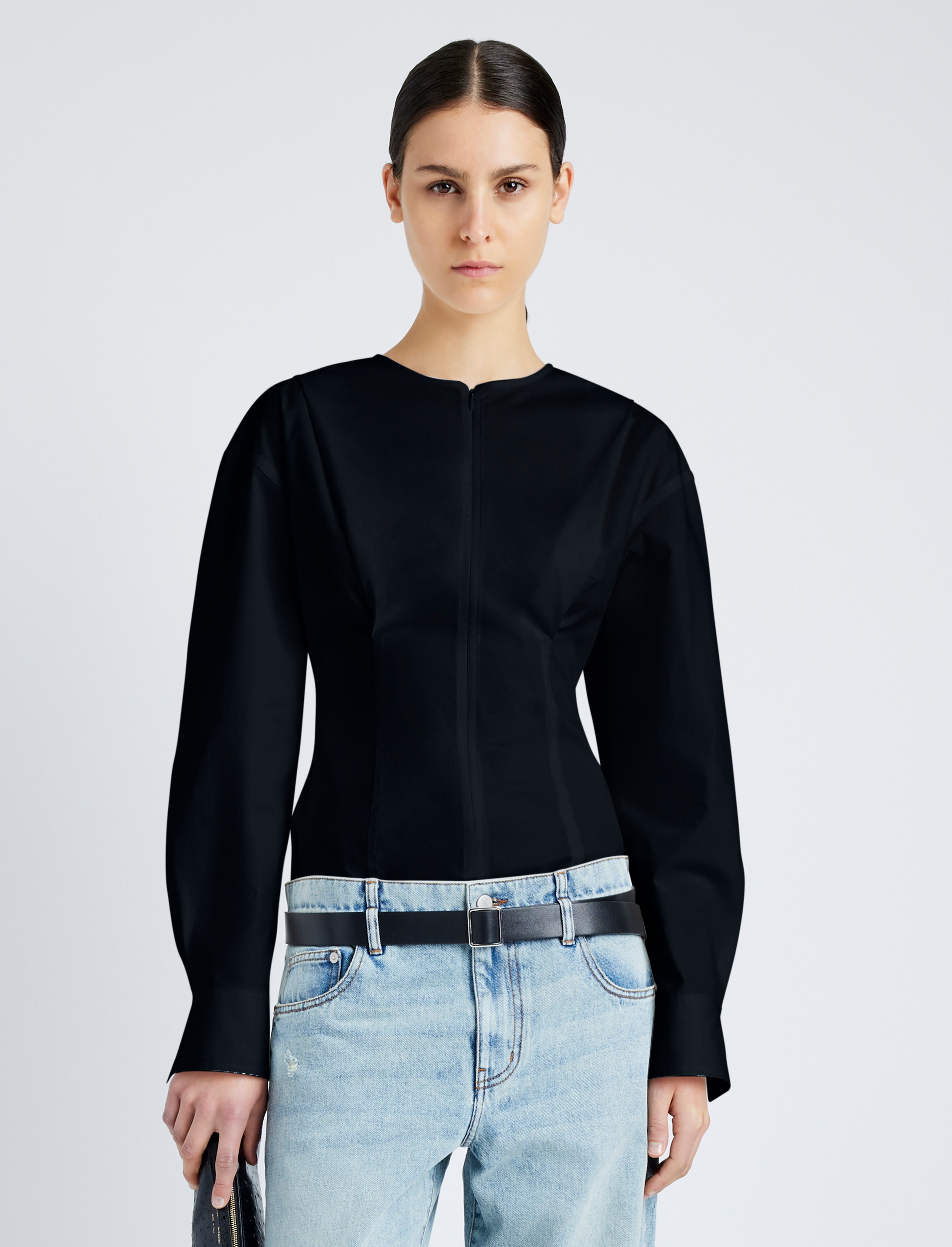 Ivonne Top in Eco Poplin - 2